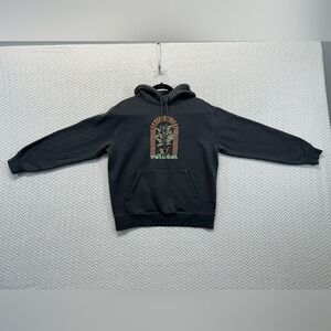 Men's Volcom Earth Tripper Hoodie - Stealth gray Sweatshirt Size Medium EUC